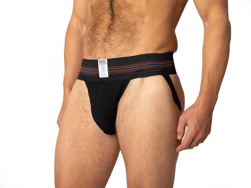 Bike Original - Jockstrap Herenslip - Elastische Tailleband 7,5 cm - Zwart-laced-up.nl
