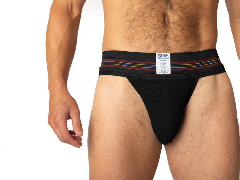 Bike Original - Jockstrap Herenslip - Elastische Tailleband 7,5 cm - Zwart-laced-up.nl