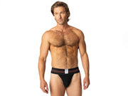 Bike Original - Jockstrap Herenslip - Elastische Tailleband 7,5 cm - Zwart-laced-up.nl