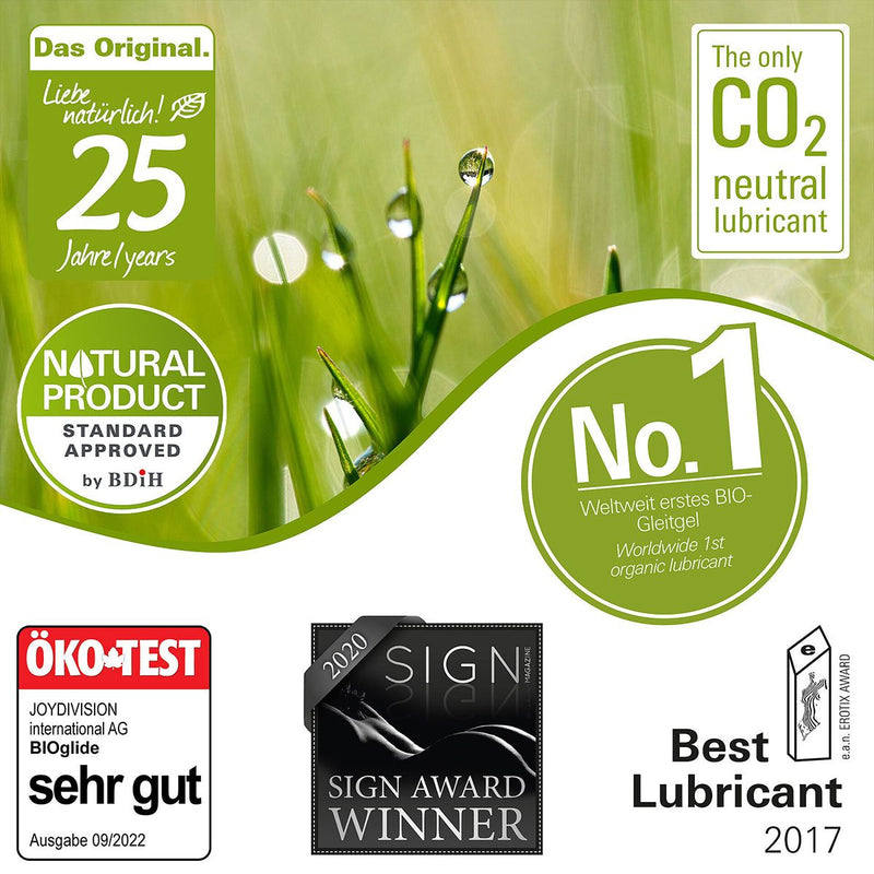Bioglide - Neutral - Glijmiddel op Waterbasis - 100% Natuurlijke Ingredienten - Vegan-Laced-up.nl