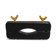 Black Label - Ball Crusher met Spikes - Zwart/Goud-Erotiekvoordeel.nl