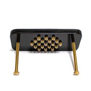 Black Label - Ball Crusher met Spikes - Zwart/Goud-Erotiekvoordeel.nl