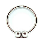 Black Label - Barbell Collar met Magneet Sluiting - RVS-Laced-up.nl