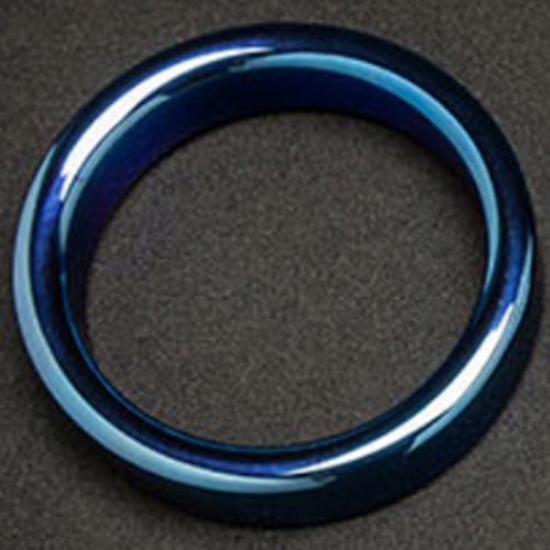 Black Label - BlueBoy - Donut Cockring - RVS - Blauw-Laced-up.nl
