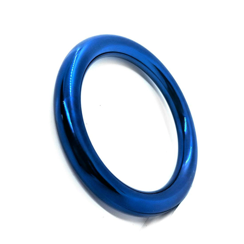 Black Label - BlueBoy - Donut Cockring - RVS - Blauw-Laced-up.nl