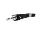 Black Label - Borsten Spanbanden - 2 stuks - Leer - Zwart-Laced-up.nl