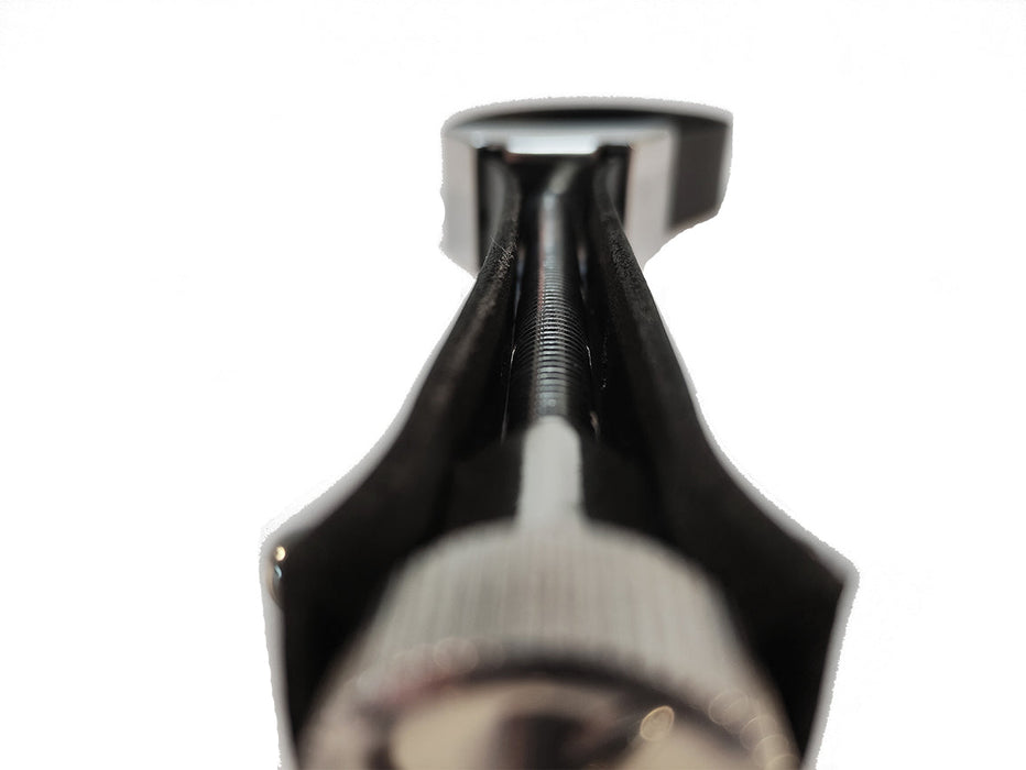 Black Label - Borsten Spanbanden - 2 stuks - Leer - Zwart-Laced-up.nl