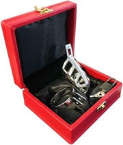 Black Label - Brutal - RVS - Kuisheidskooi met Slotje - Zilver-Laced-up.nl