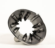 Black Label - CBT Ball Stretcher met Spijkers aan Binnenkant en Hangslotje-Laced-up.nl