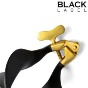 Black Label - Collin Speculum - Zwart/Goud-Erotiekvoordeel.nl