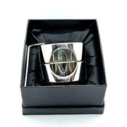 Black Label - Combi Cockring en Ball Stretcher - RVS-Laced-up.nl