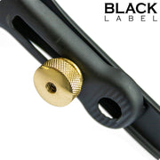 Black Label - Cusco Speculum met glijmiddel-slangetje - Zwart/Goud-Erotiekvoordeel.nl