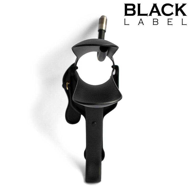 Black Label - Cusco Speculum met glijmiddel-slangetje - Zwart/Goud-Erotiekvoordeel.nl