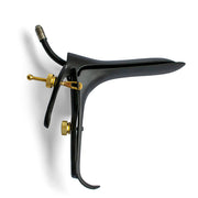 Black Label - Cusco Speculum met glijmiddel-slangetje - Zwart/Goud-Erotiekvoordeel.nl