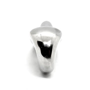 Black Label - Devil's Tongue - RVS Dildo-Laced-up.nl