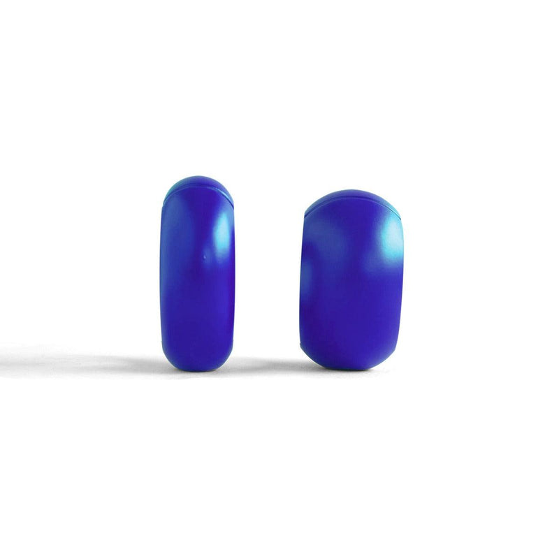 Black Label - Donut Ballstretcher - 20 x 35 mm - RVS - Mat Blauw-laced-up.nl