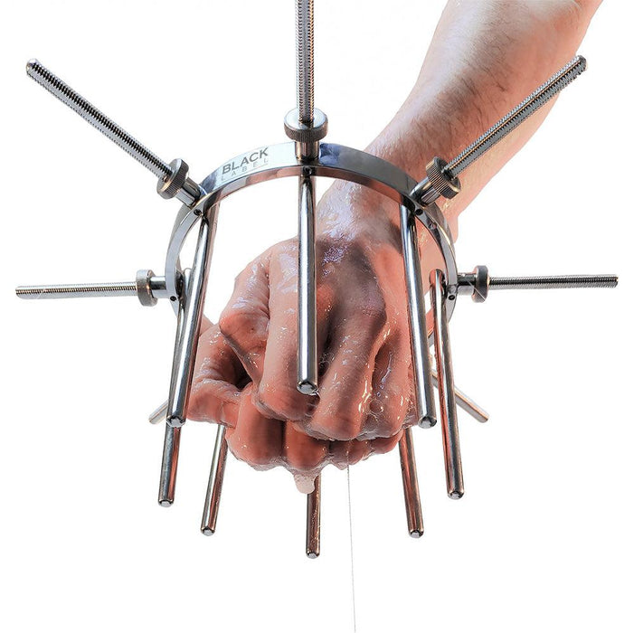 Black Label - Hex - Extreme Anaalspreider met 8 Pootjes - RVS-Laced-up.nl