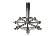Black Label - Hex - Extreme Anaalspreider met 8 Pootjes - RVS-Laced-up.nl