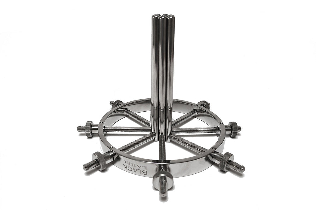 Black Label - Hex - Extreme Anaalspreider met 8 Pootjes - RVS-Laced-up.nl