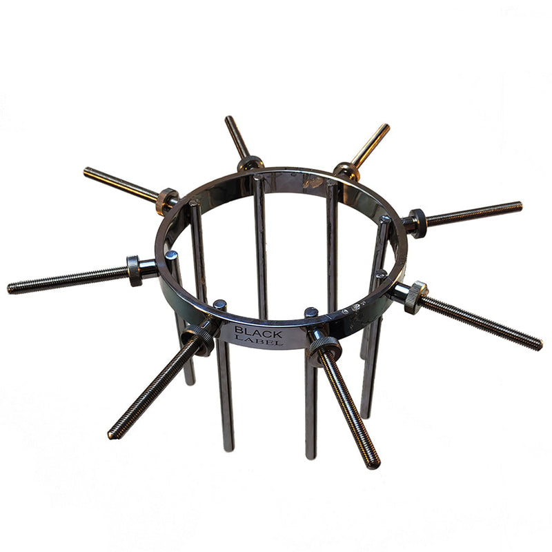 Black Label - Hex - Extreme Anaalspreider met 8 Pootjes - RVS-Laced-up.nl