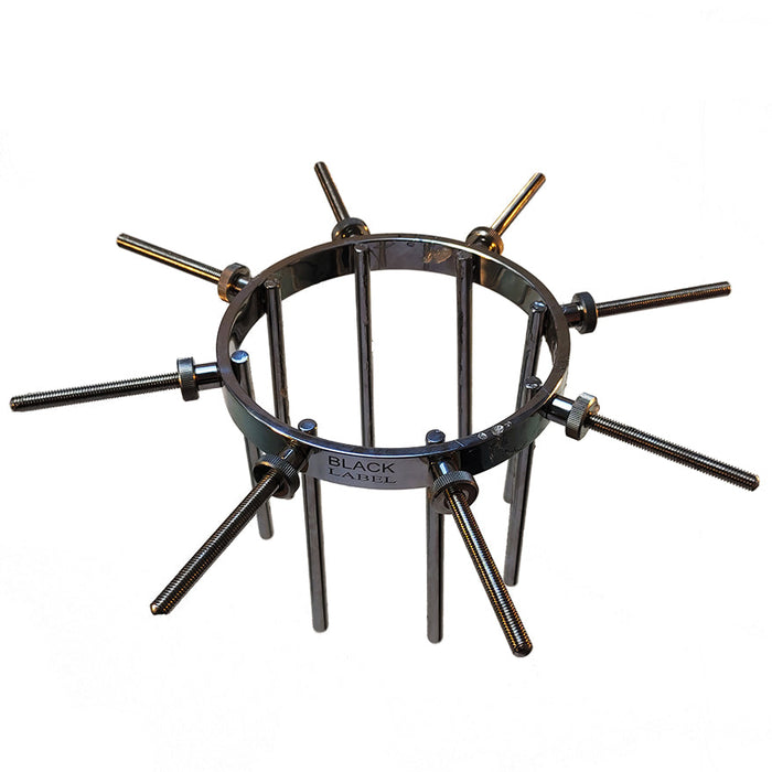 Black Label - Hex - Extreme Anaalspreider met 8 Pootjes - RVS-Laced-up.nl