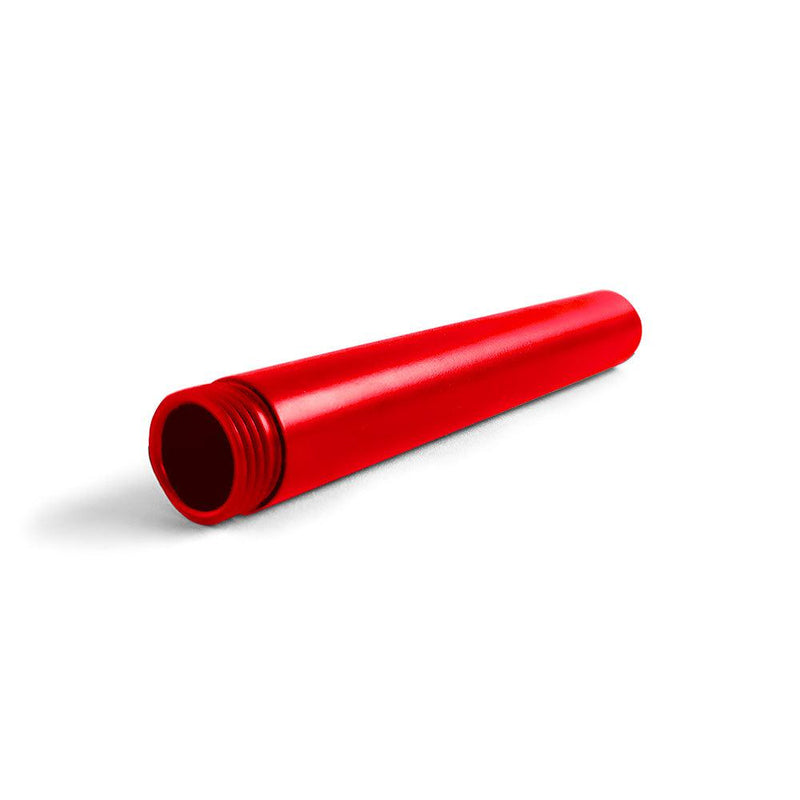 Black Label - Intimate Showerhead - Anal or Vaginal Hygiene - Stainless Steel - Matte Red - laced-up.nl