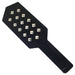 Black Label - Lederen Paddle met Studs - Zwart-Laced-up.nl