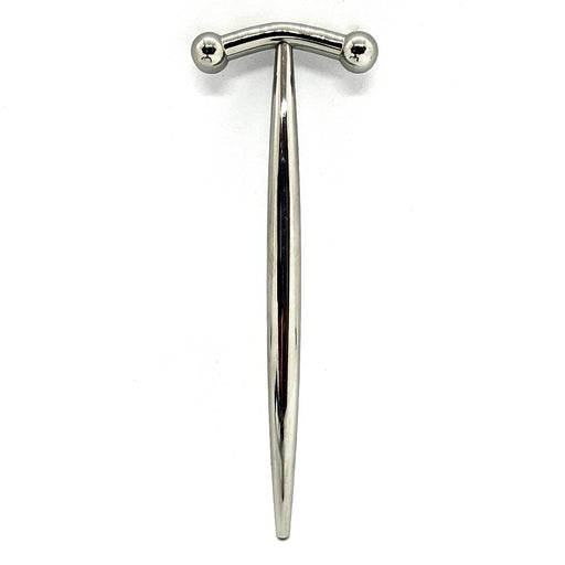 Black Label - Plug urétrale en métal - Extra long et fin pour des sensations intenses-Laced-up.nl