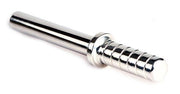 Black Label - Plain Stick - Hole Rammer - RVS Dildo met Handvat-laced-up.nl