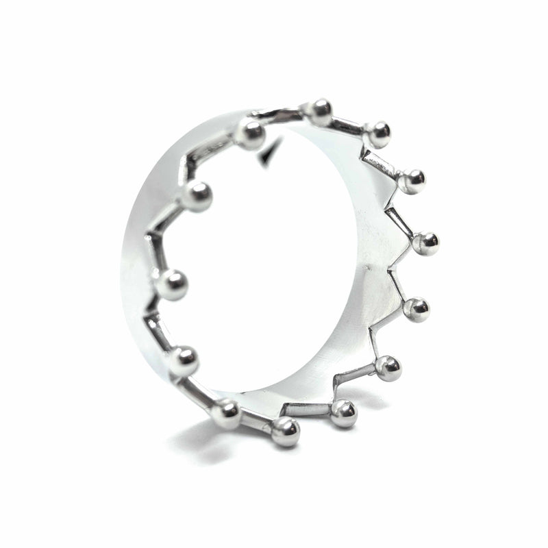 Black Label - RVS Cock Crown - Diverse diameters-laced-up.nl
