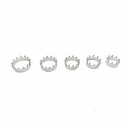 Black Label - RVS Cock Crown - Diverse diameters-laced-up.nl