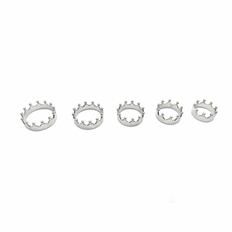 Black Label - RVS Cock Crown - Diverse diameters-laced-up.nl