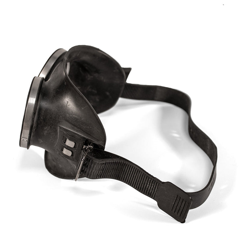 Black Label - Rubber Army Goggles - Fetish & Rubber Accessoire - Zwart-Erotiekvoordeel.nl
