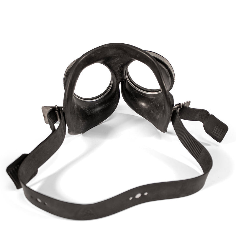 Black Label - Rubber Army Goggles - Fetish & Rubber Accessoire - Zwart-Erotiekvoordeel.nl