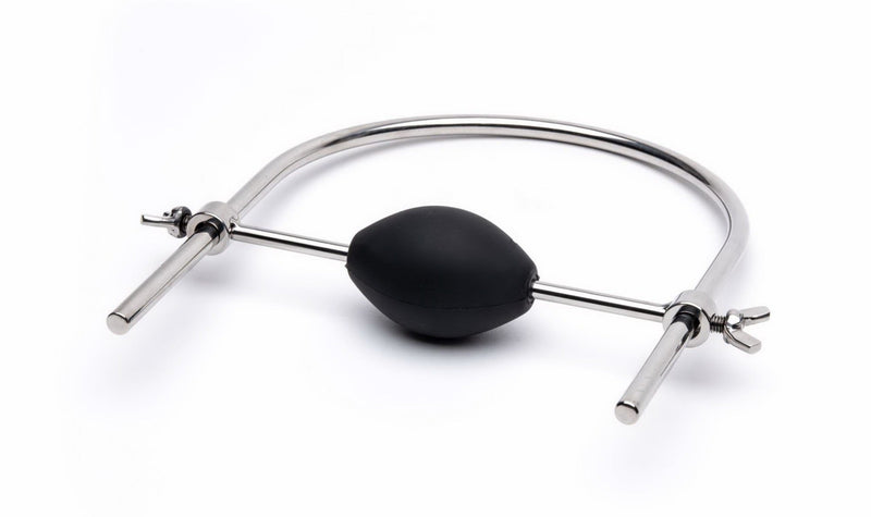Black Label - Solid Bond - Beugel Ball Gag met Schroefmoeren-Laced-up.nl