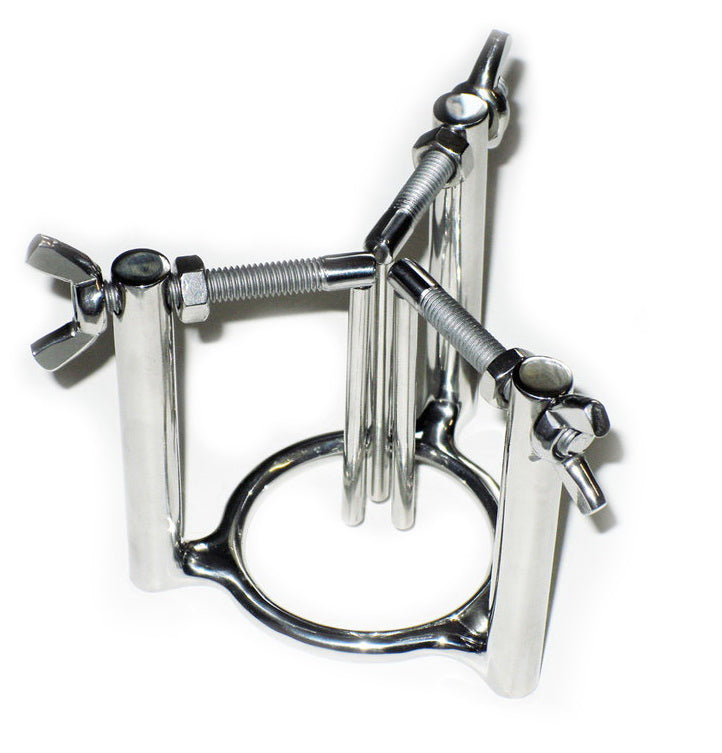 Black Label - Stainless Steel 3-Way Urethral Stretcher-laced-up.nl