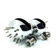 Black Label - RVS Ball Crusher met Spikes-laced-up.nl