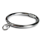 Black Label - Stalen Collar met Cijferslot - Zilver-Laced-up.nl