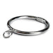 Black Label - Stalen Collar met Cijferslot - Zilver-Laced-up.nl