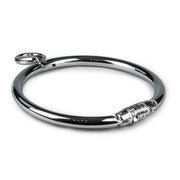 Black Label - Stalen Collar met Cijferslot - Zilver-Laced-up.nl