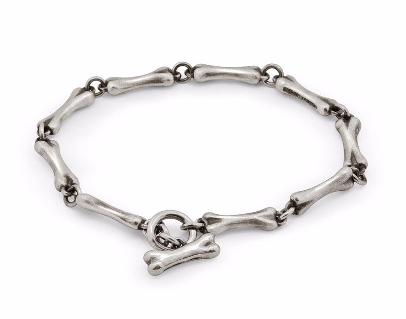 Black Label - Stalen Collar met Hondenbotten-Laced-up.nl