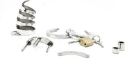 Black Label - The Classic - Klassieke RVS Half Open Peniskooi met slot-Laced-up.nl