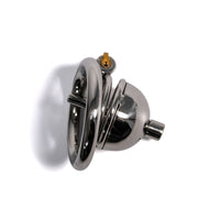 Black Label - The Knob Dome - Kuisheidskooi met Penisplug - Voor Kleine Penis - RVS-Erotiekvoordeel.nl