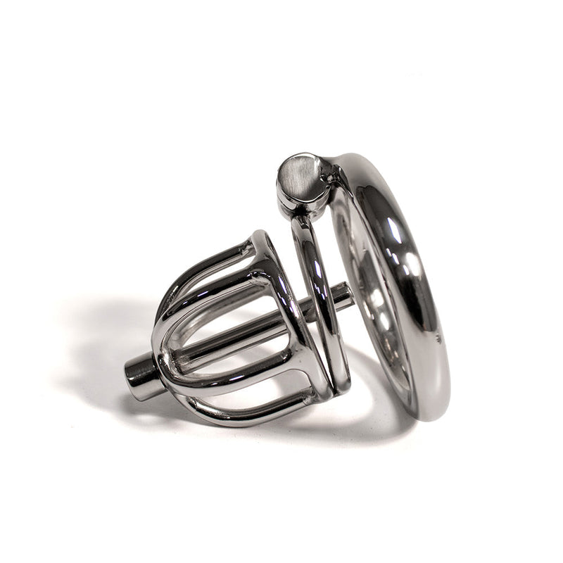 Black Label - The Knob Maker - Kuisheidskooi met Penisplug - RVS-Erotiekvoordeel.nl
