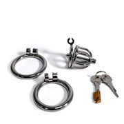 Black Label - The Knob Maker - Kuisheidskooi met Penisplug - RVS-Erotiekvoordeel.nl