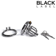Black Label - The Knob Maker - Kuisheidskooi met Penisplug - RVS-Erotiekvoordeel.nl
