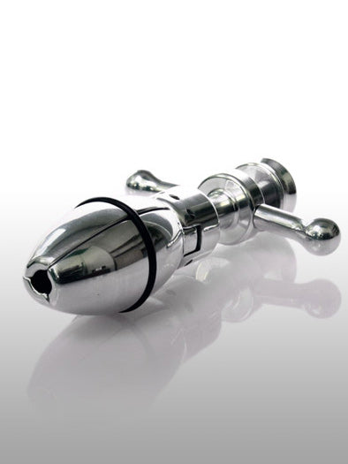 Black Label - The Ultimate Asslock - Anale Kuisheid Buttplug met slot - RVS-Laced-up.nl