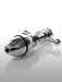 Black Label - The Ultimate Asslock - Anale Kuisheid Buttplug met slot - RVS-Laced-up.nl