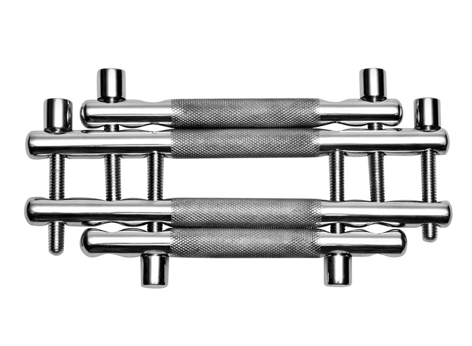 Black Label - Total Silence - Roestvrijstalen Mondknevel-Laced-up.nl