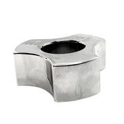 Black Label - Triad - Magnetische Ball Stretcher - 30 x 35 mm - RVS - Zilver-Laced-up.nl